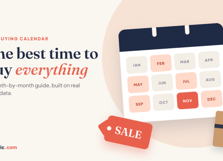 The Best Time to Buy Everything: A Month-by-Month Calendar Backed by Price Data